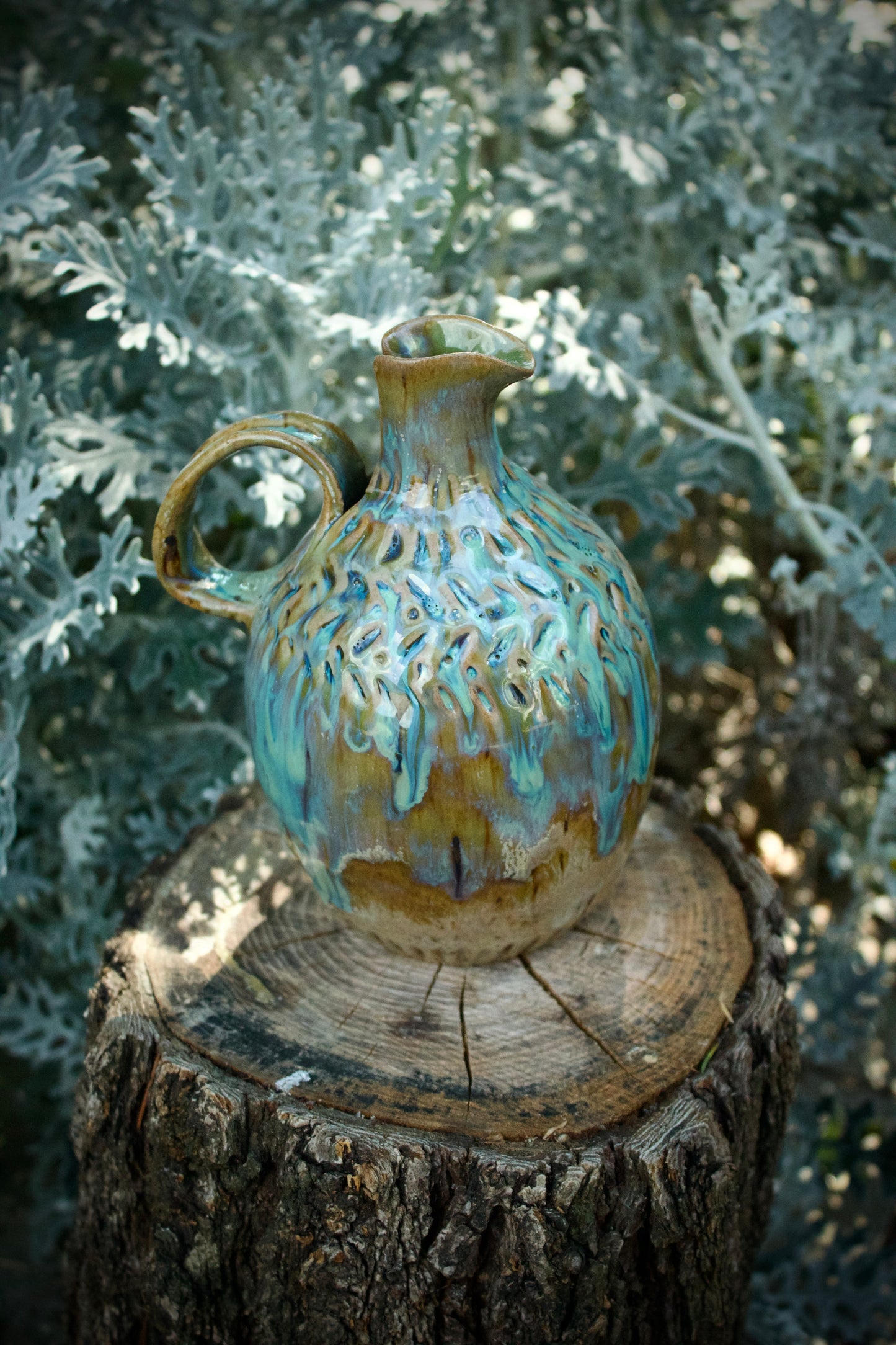 Caraffa Azzurro-Verde
