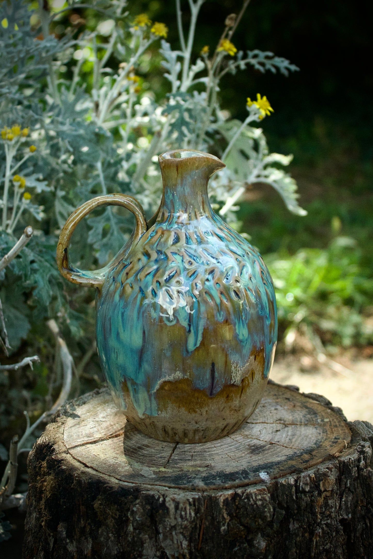 Caraffa Azzurro-Verde