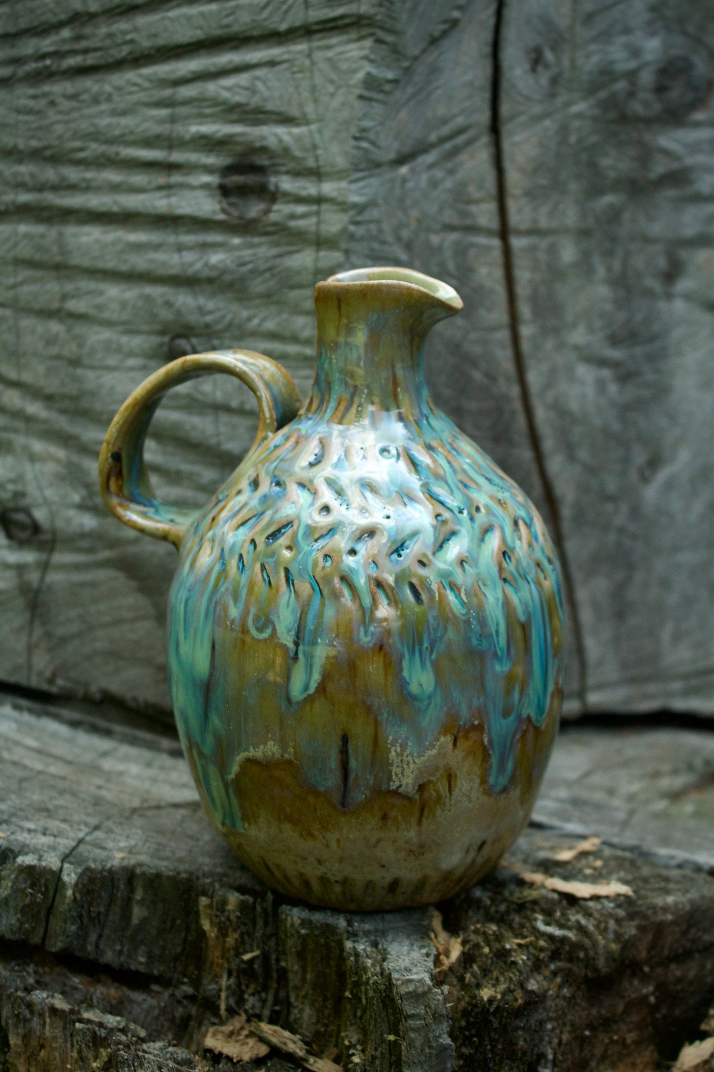 Caraffa Azzurro-Verde