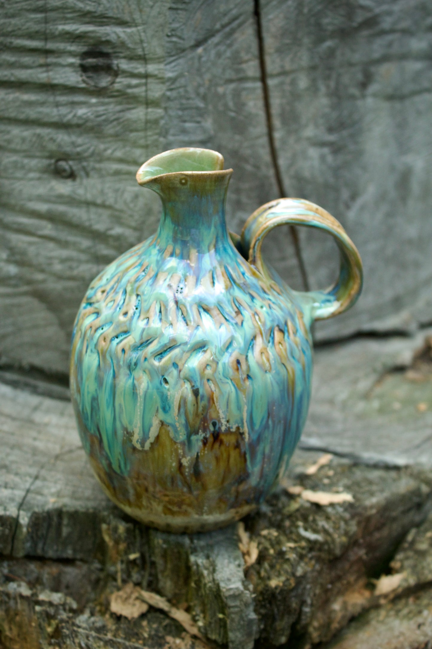 Caraffa Azzurro-Verde