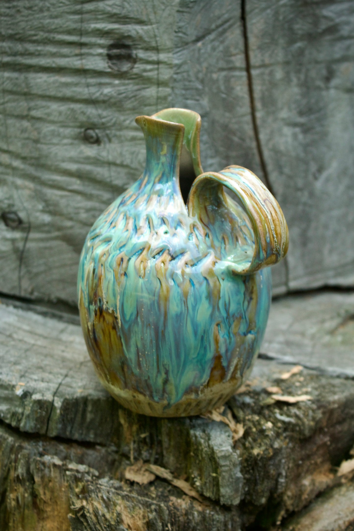 Caraffa Azzurro-Verde