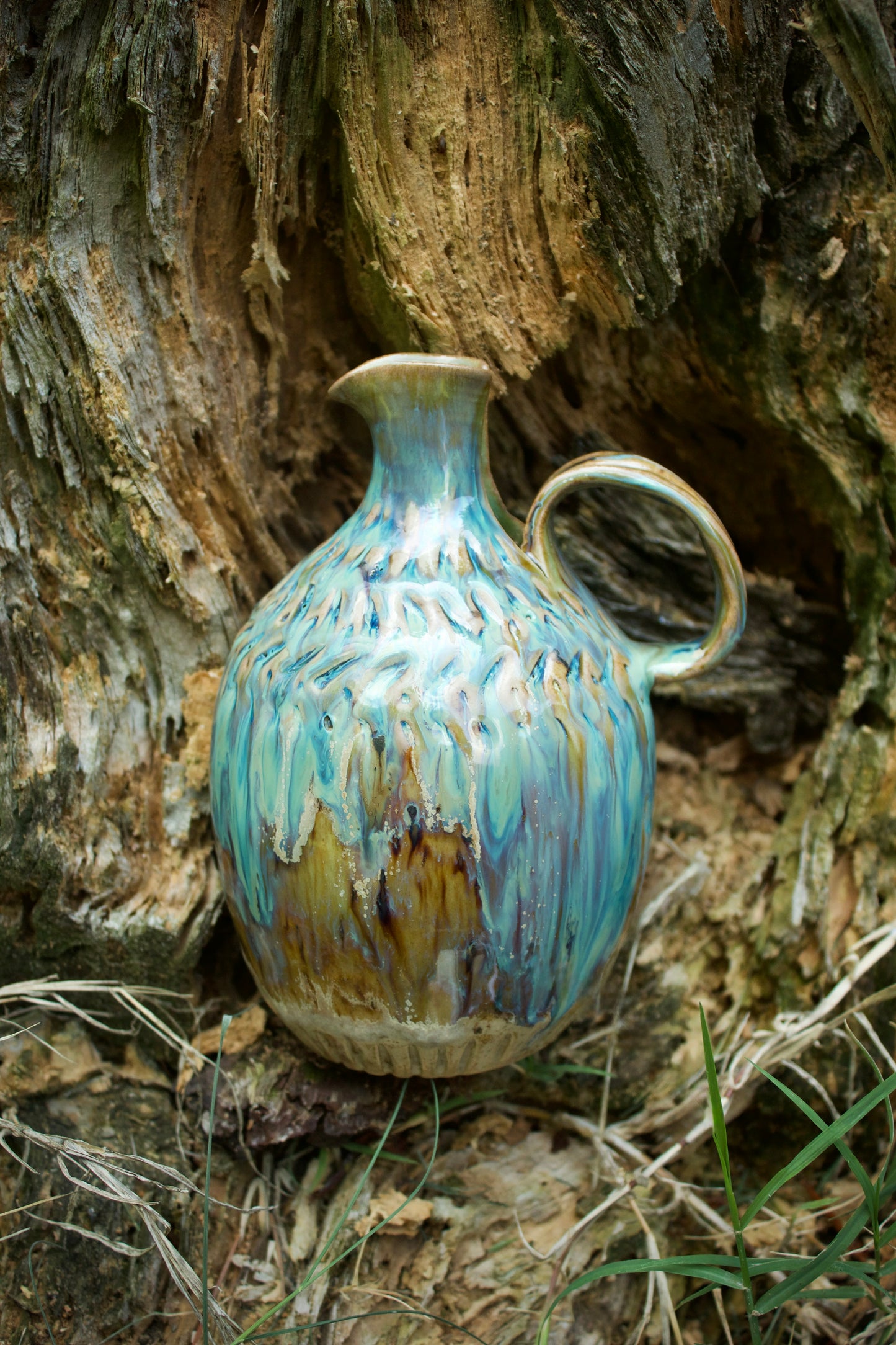 Caraffa Azzurro-Verde