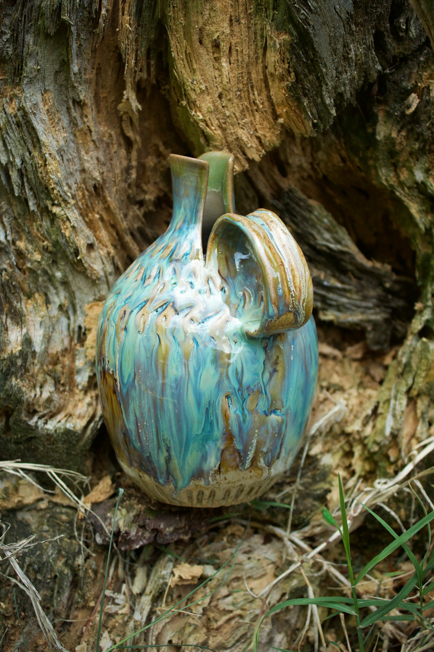Caraffa Azzurro-Verde