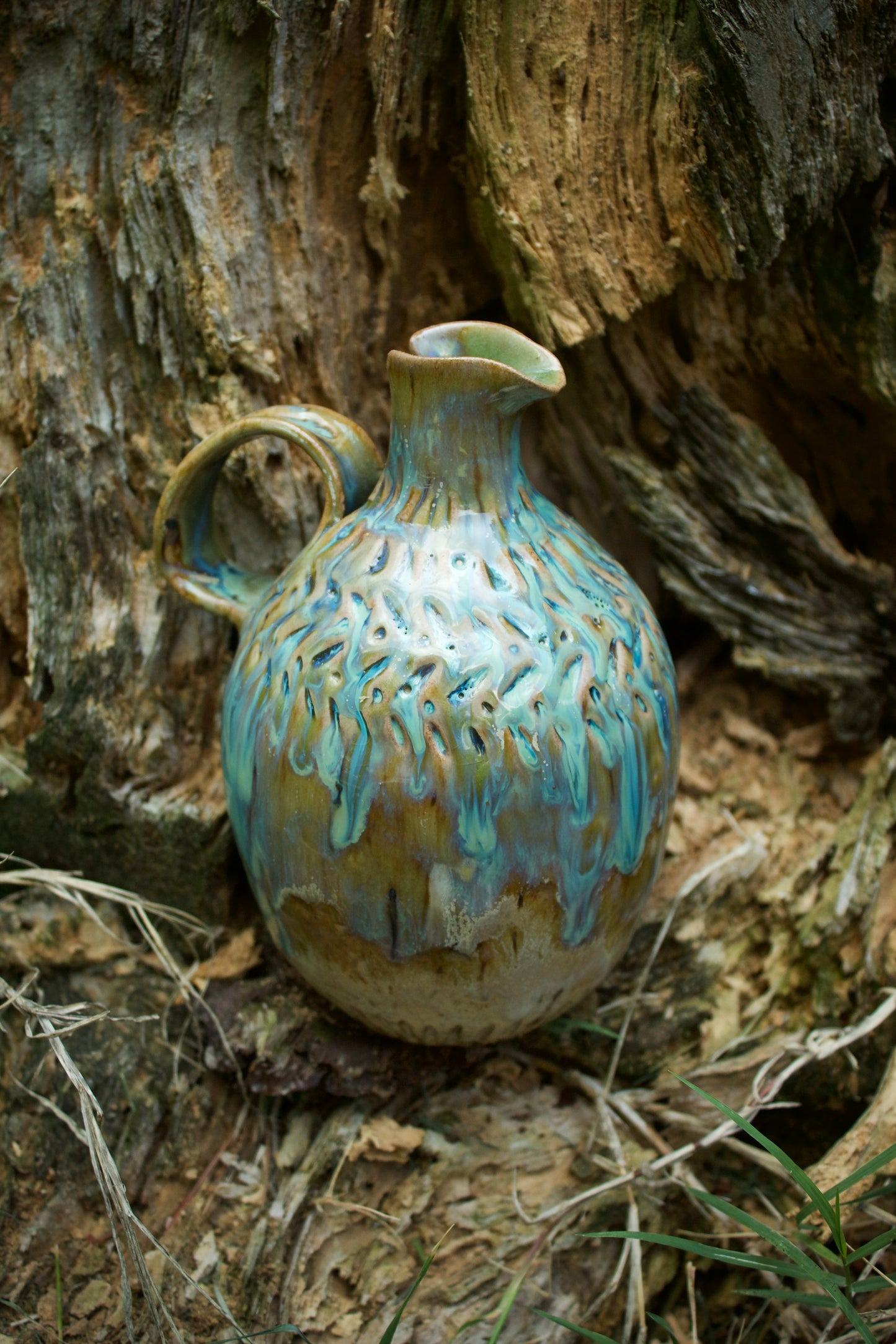 Caraffa Azzurro-Verde