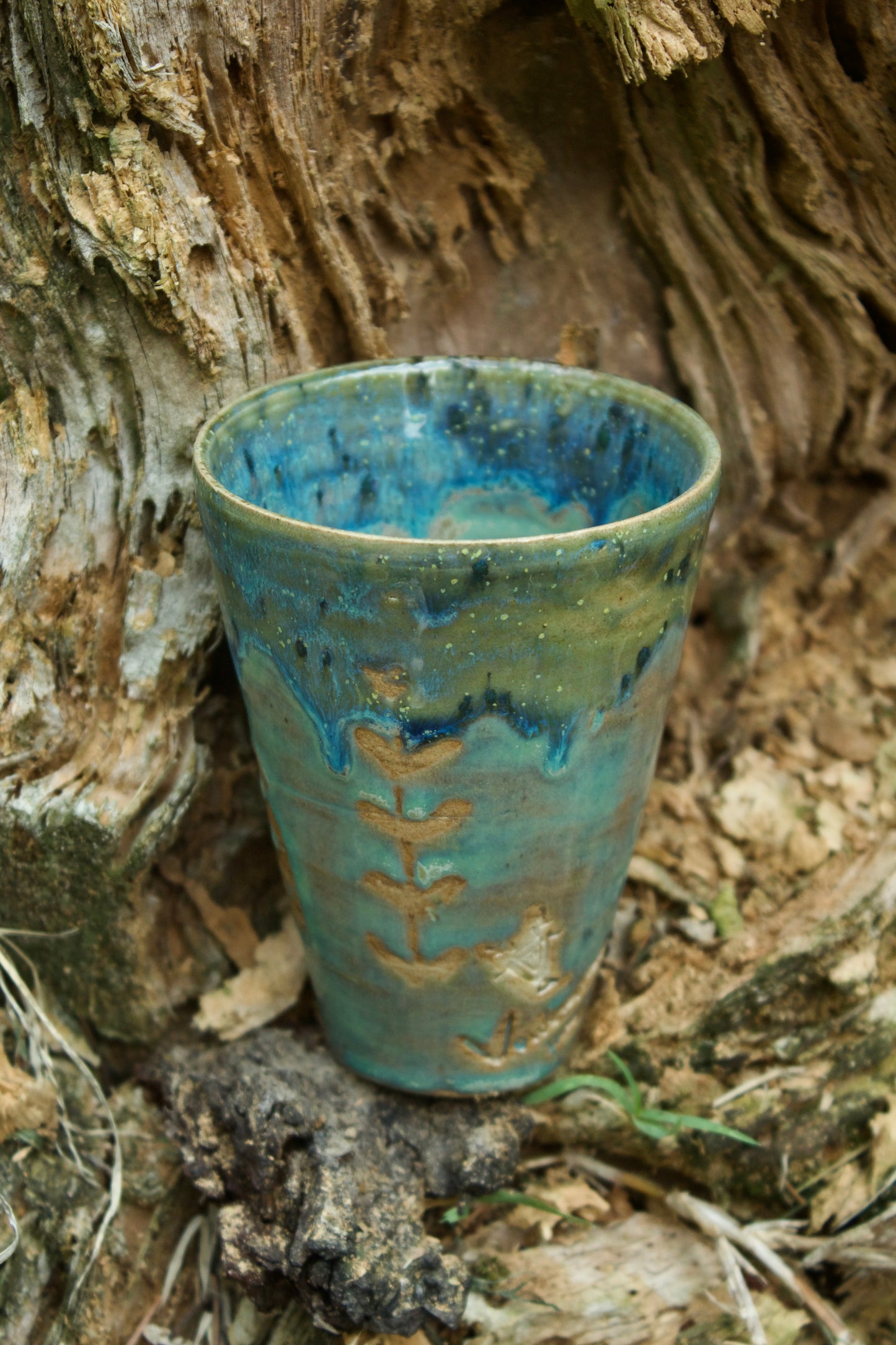 Bicchiere azzurro I