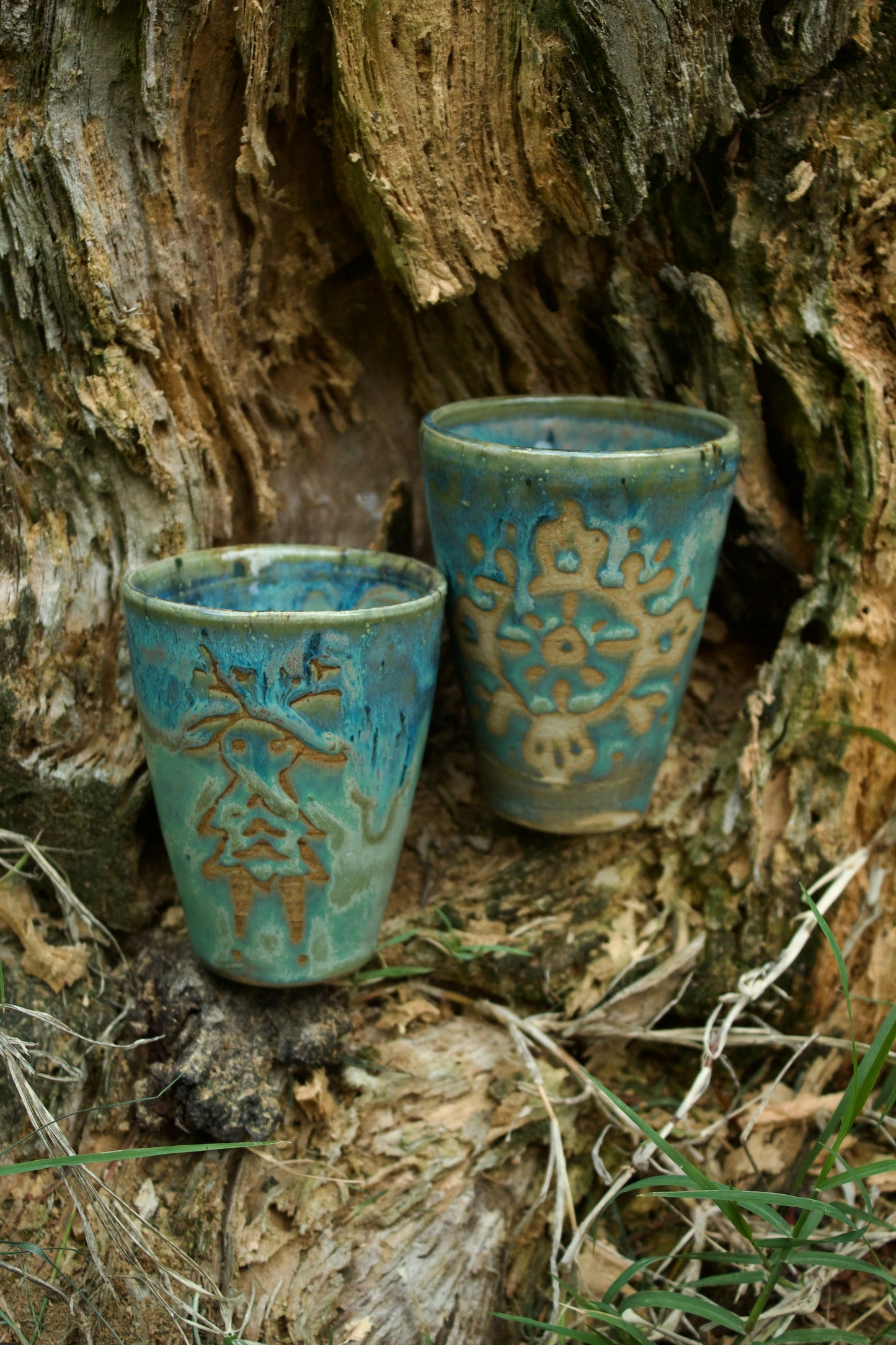 Bicchiere azzurro I