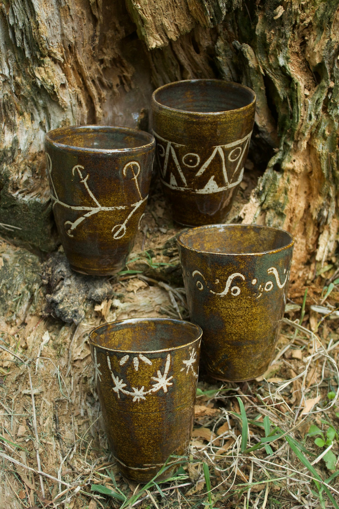 Set Bicchieri Folk