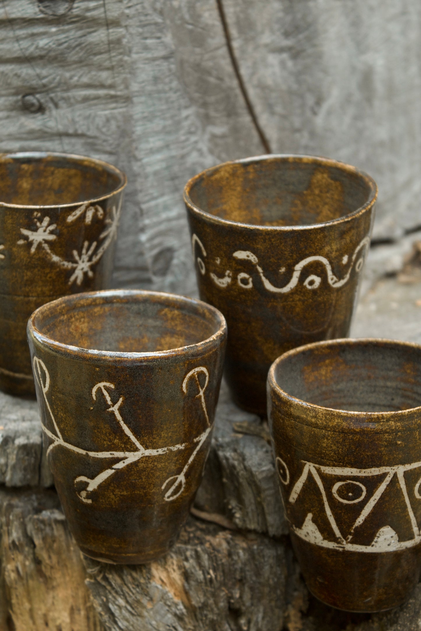 Set Bicchieri Folk