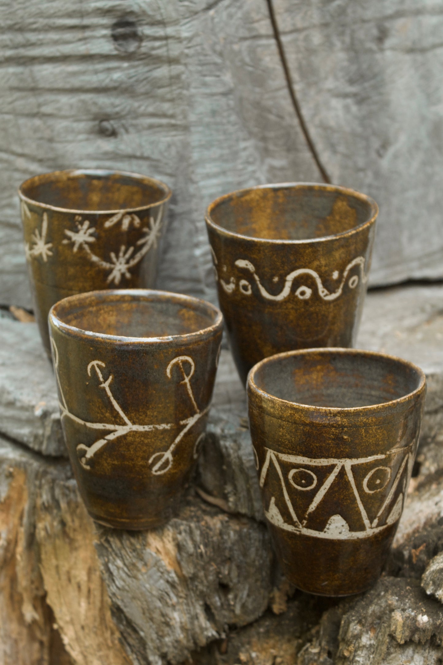 Set Bicchieri Folk
